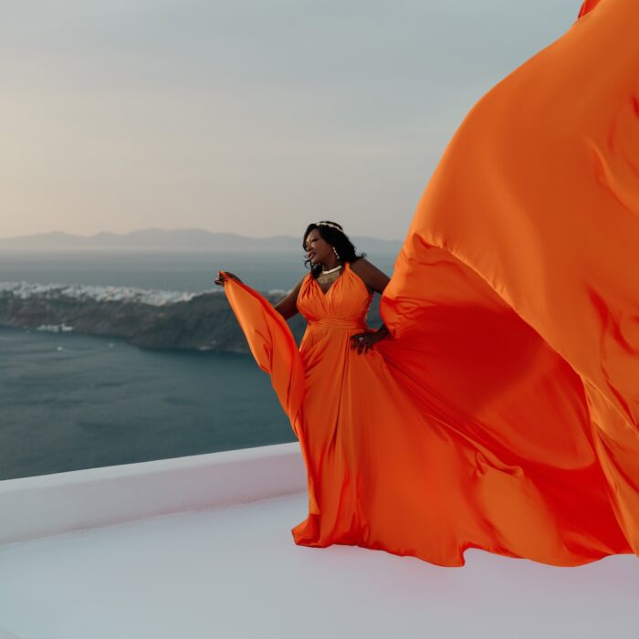 Orange Dress