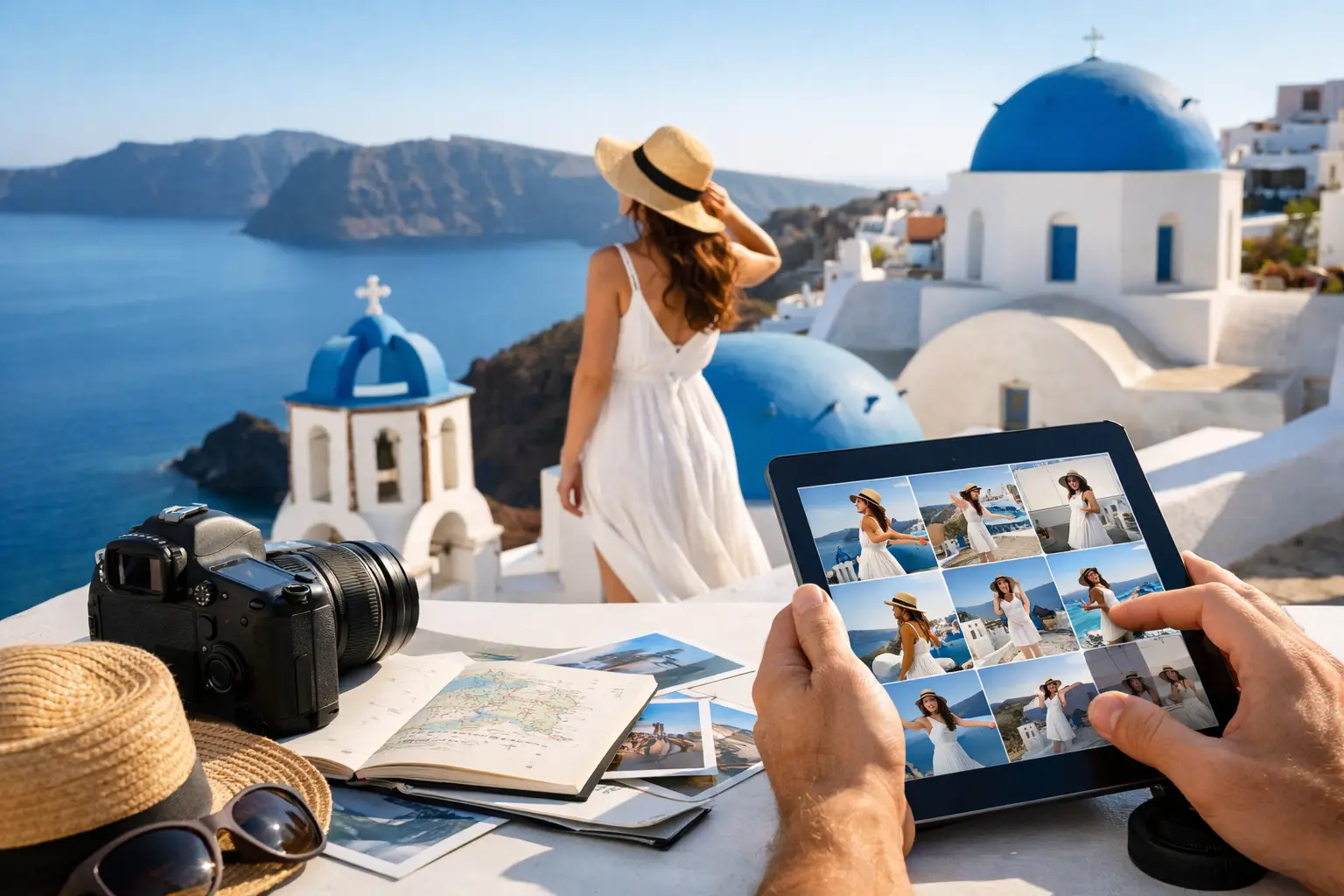 How to Plan a Santorini Photoshoot Itinerary