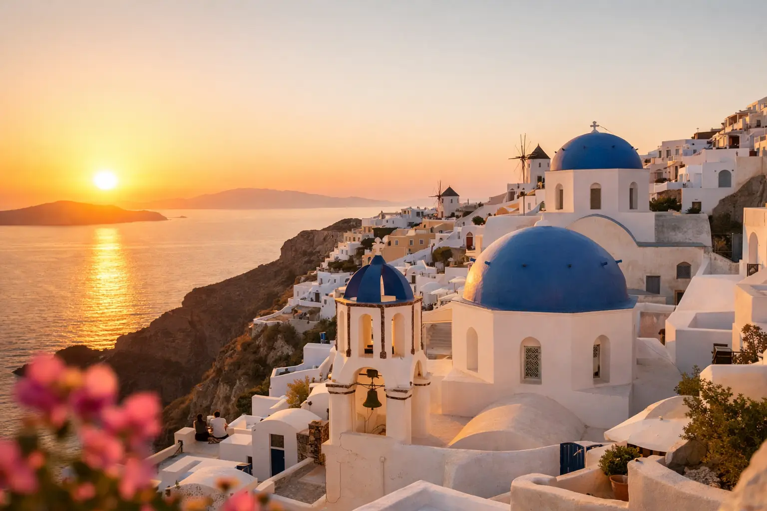 How to Schedule Santorini Golden Hour Photos